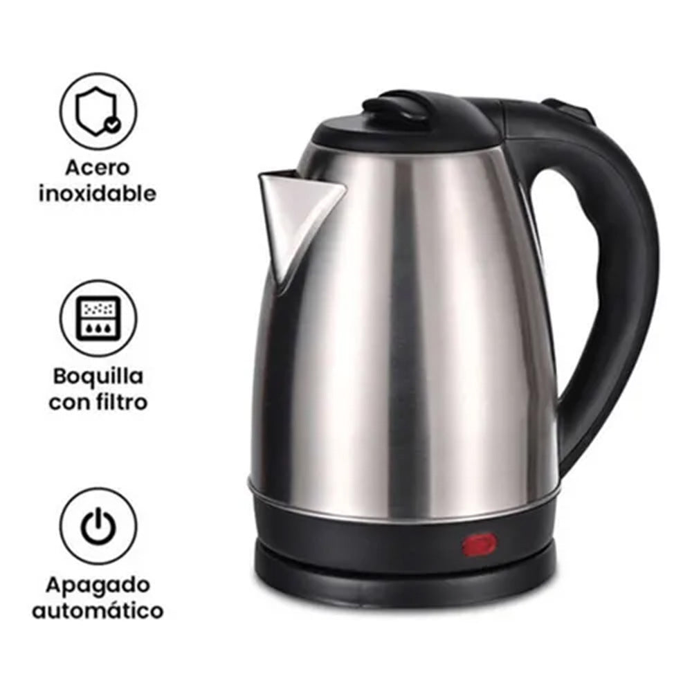Jarra Eléctrica Hervidora de Agua de Gran Capacidad – Rápida, Segura y Eficiente