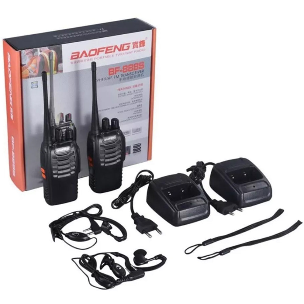 Radios Intercomunicadores BF-888S (x2) | Comunicación