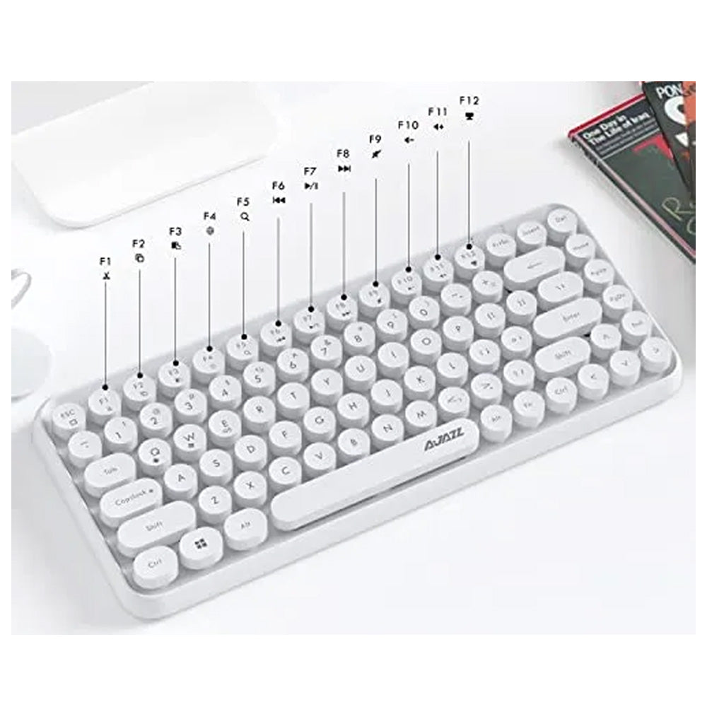 Teclado Ergonómico Compacto | Comodidad y Diseño Minimalista